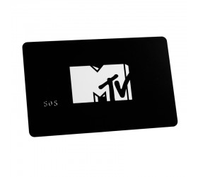 Plastkort MTV - Matt yta